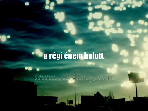 a régi énem halott. a régi énem halott.
a régi énem halott.