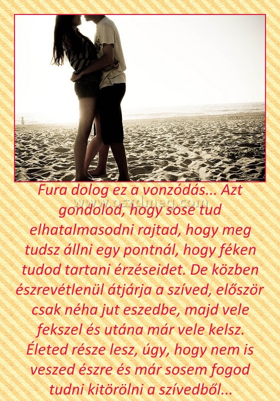 Fura dolog ez a vonzódás
 
