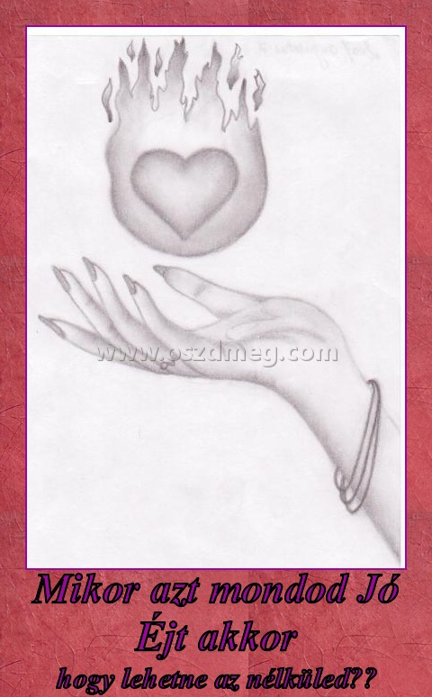 Mikor azt mondod Jó Éjt akkor
 
hogy lehetne az nélküled??