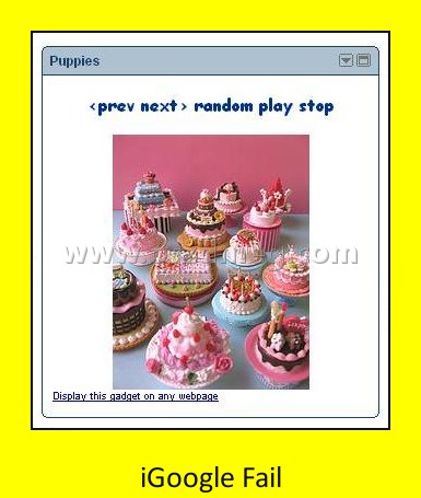 iGoogle fail iGoogle fail
iGoogle Fail