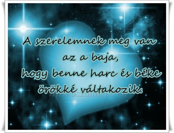 A szerelemnek meg van az a baja A szerelemnek meg van az a baja