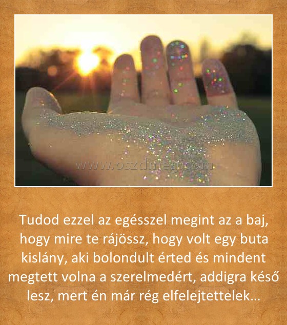 Tudod ezzel az egésszel megint az a baj
 
