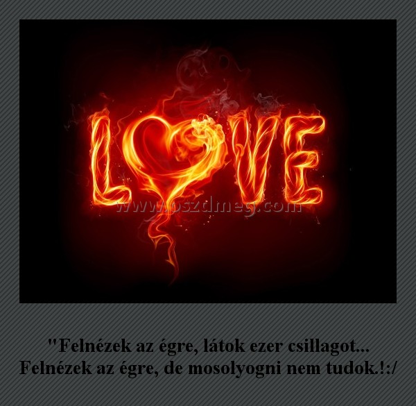 "Felnézek az égre "Felnézek az égre