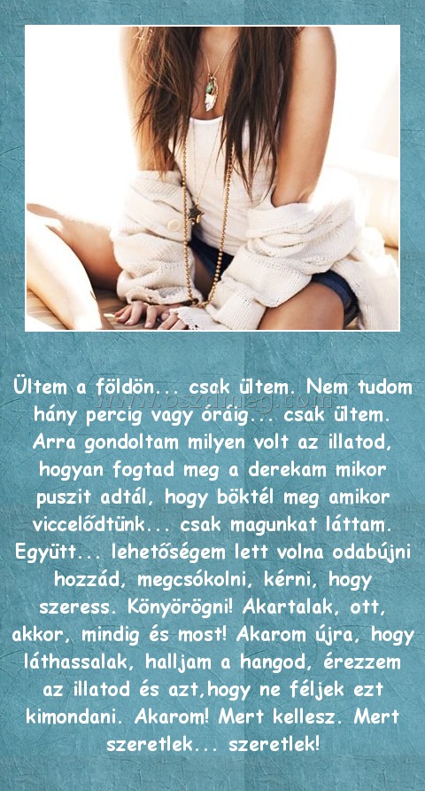 Ültem a földön Ültem a földön