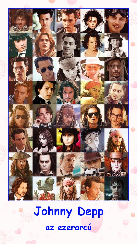 Johnny Depp
 
az ezerarcú