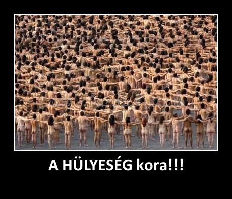 A HÜLYESÉG kora!!!
 

